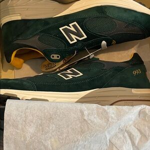 Aime Leon Dore x New Balance 993 Men's Sneakers in Mulberry Green. New in box.